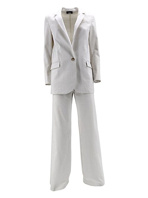 Women's white palazzo jeans Good match | AP0235U02